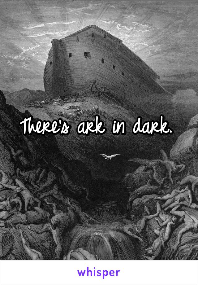 There's ark in dark. 
