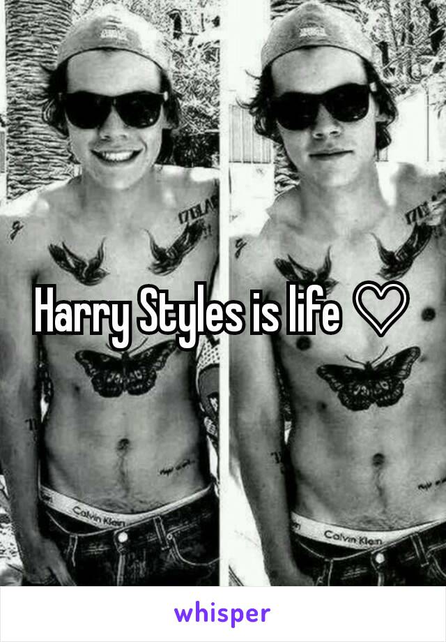 Harry Styles is life ♡