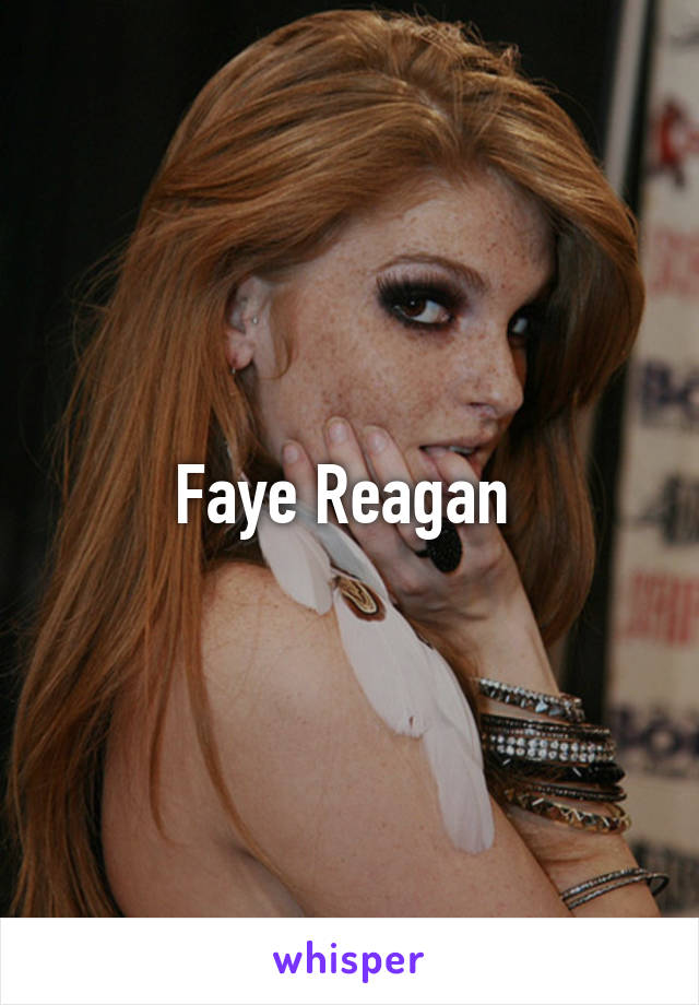 Faye Reagan No Makeup