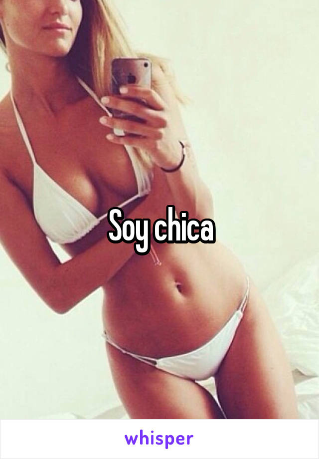 Soy chica