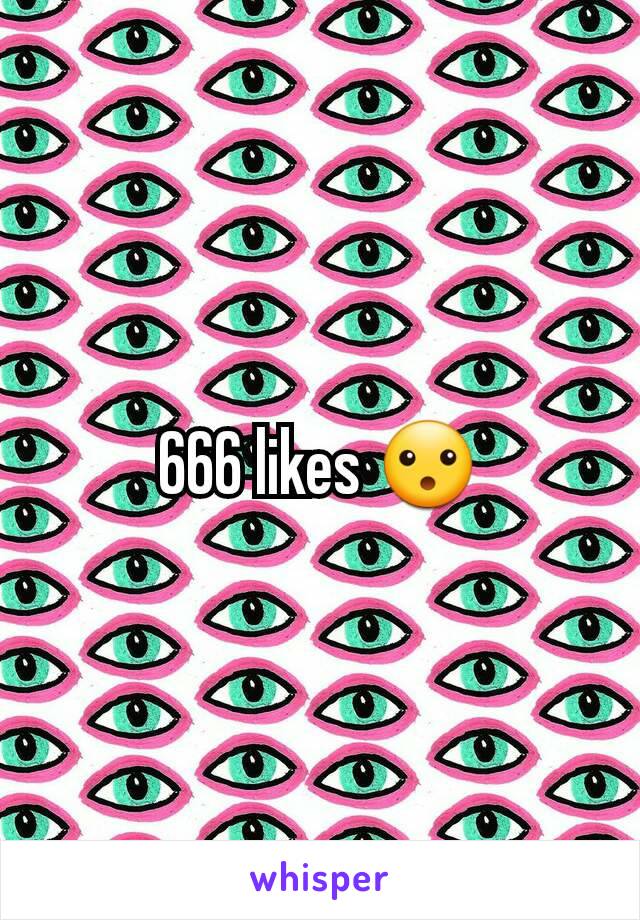666 likes 😮