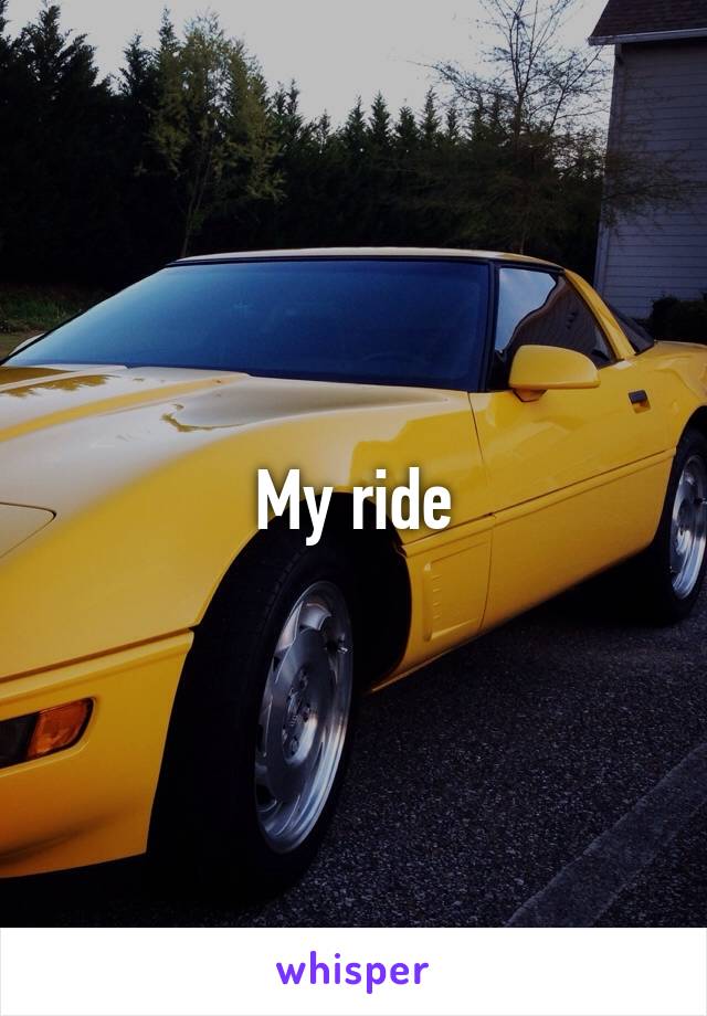 My ride