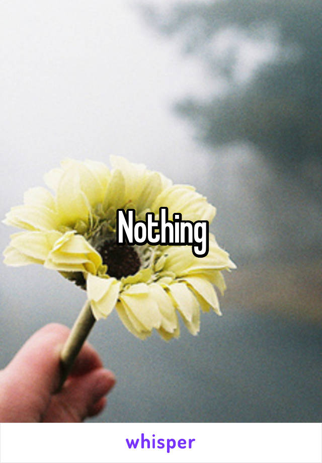 Nothing