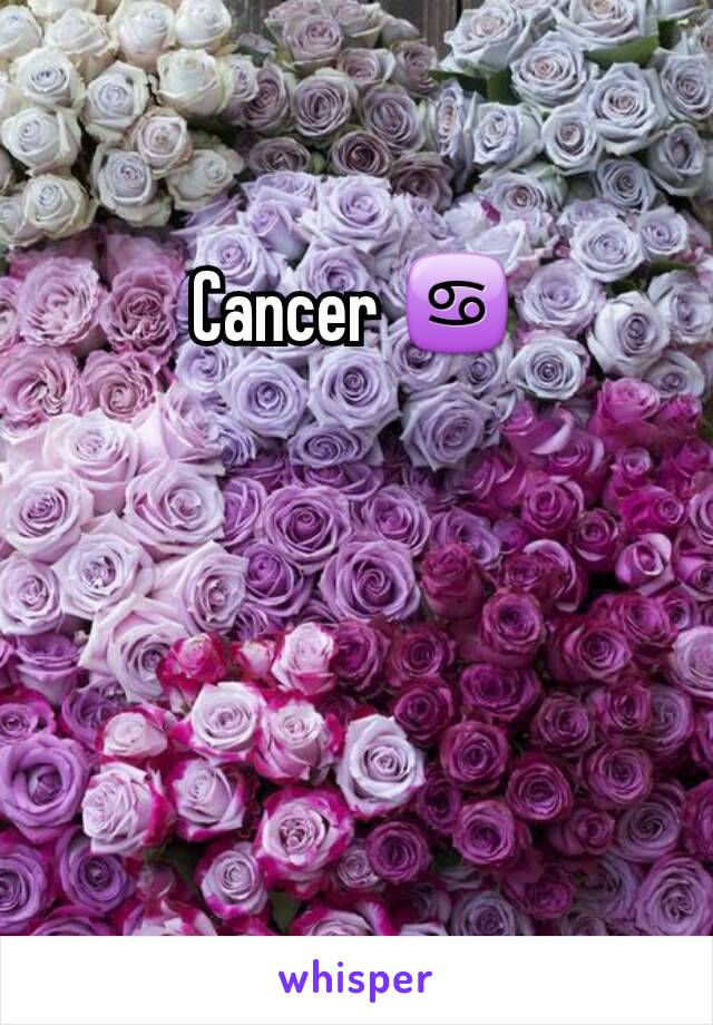 Cancer ♋