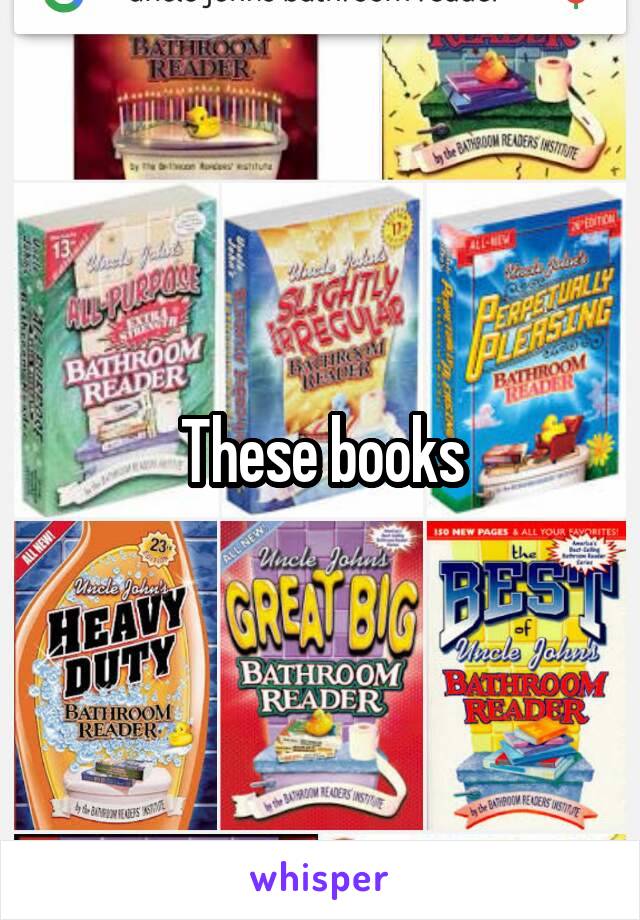 These books