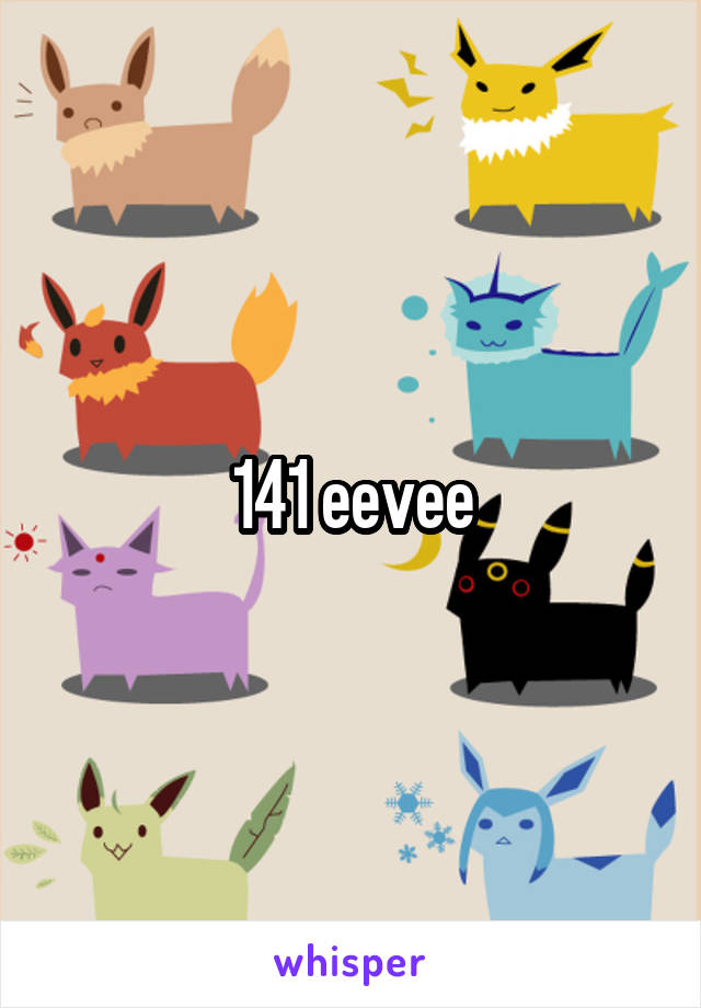 141 eevee