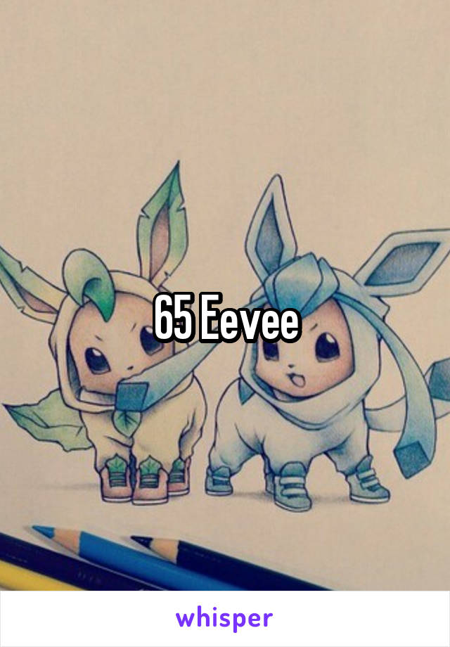 65 Eevee