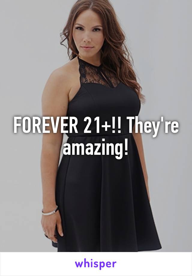 FOREVER 21+!! They're amazing!