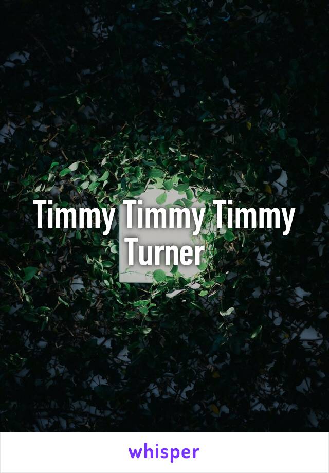 Timmy Timmy Timmy Turner