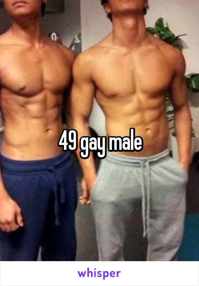 49 gay male