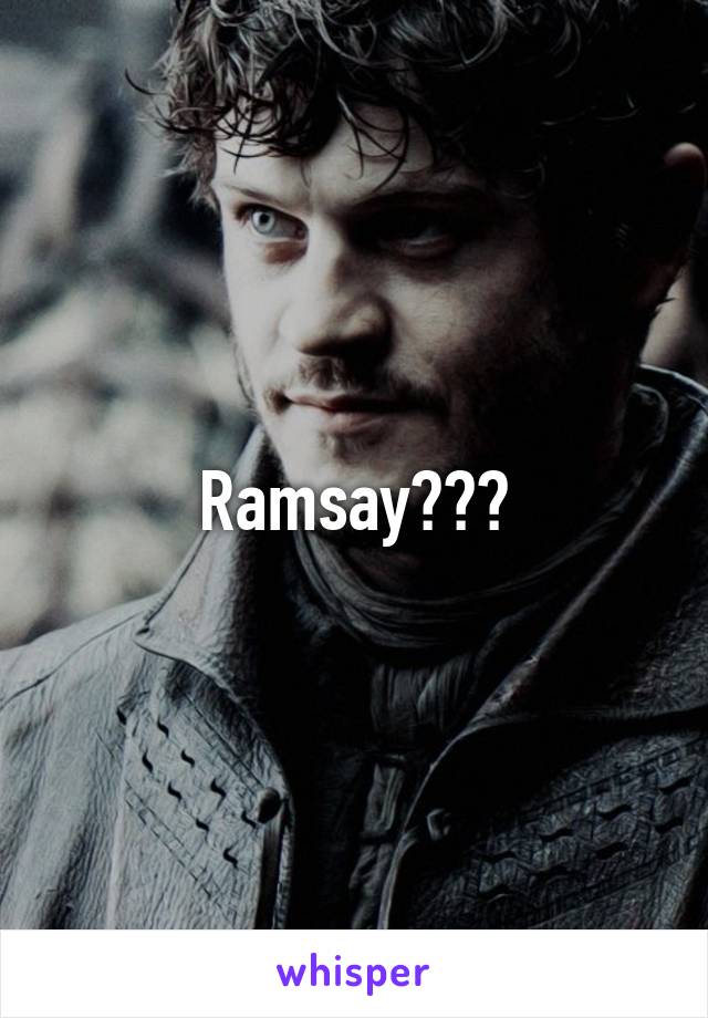 Ramsay???