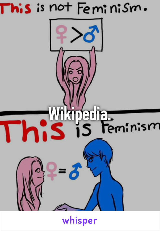 Wikipedia.