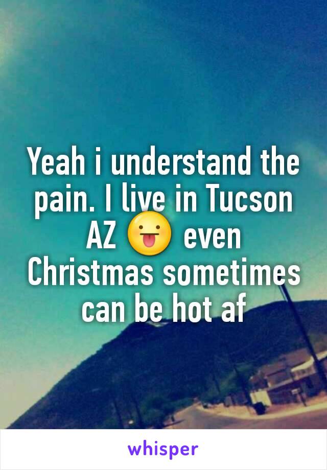 Yeah i understand the pain. I live in Tucson AZ 😛 even Christmas sometimes can be hot af