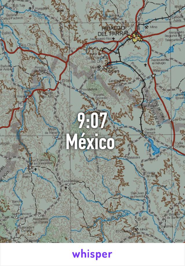 9:07
México 