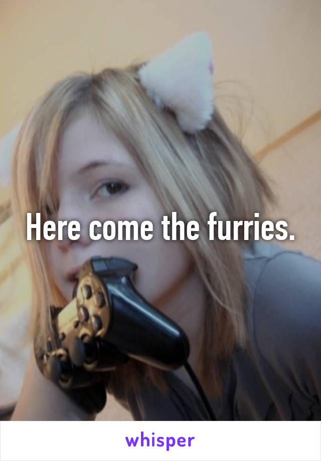 Here come the furries.