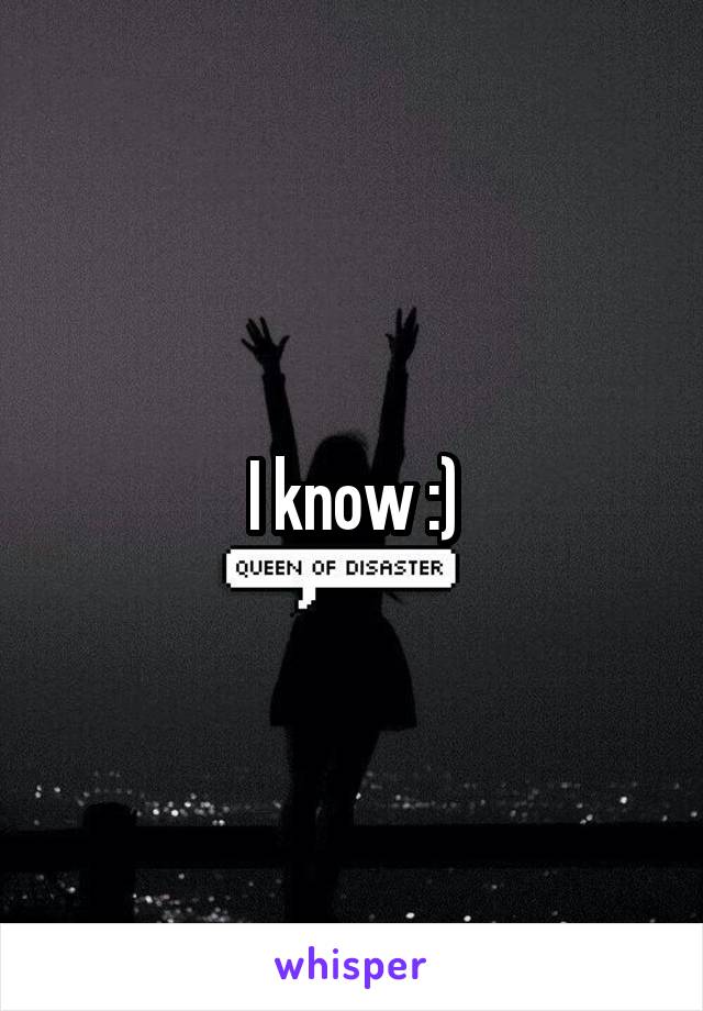 I know :)