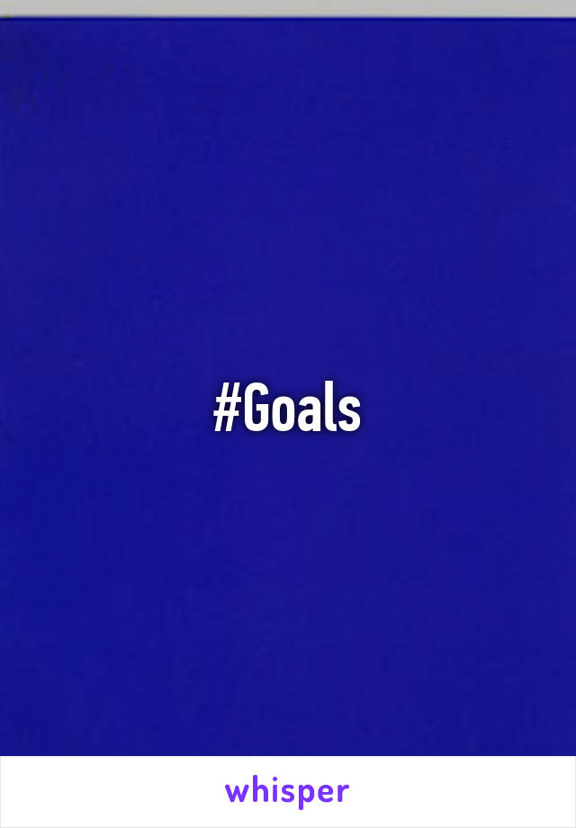 #Goals