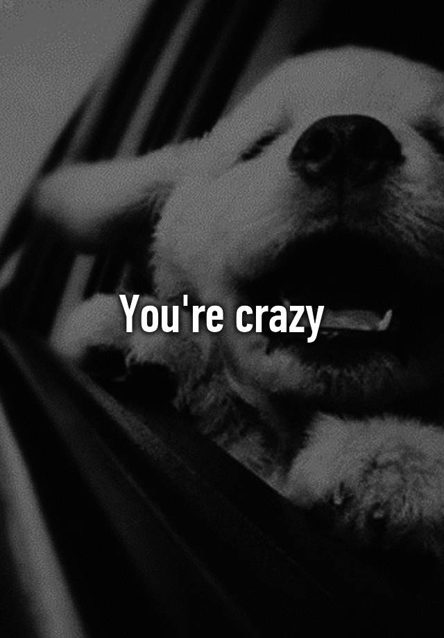 you-re-crazy