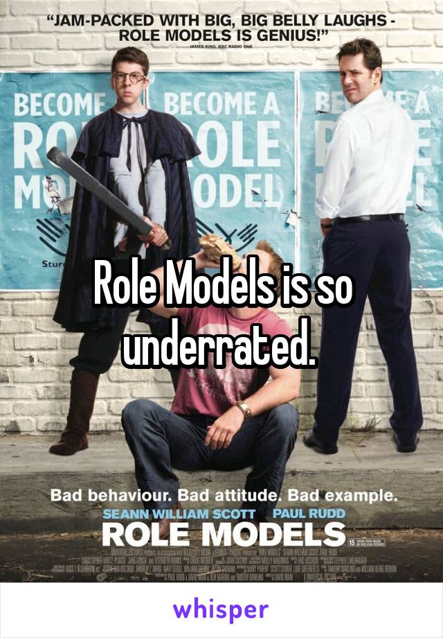 Role Models is so underrated. 