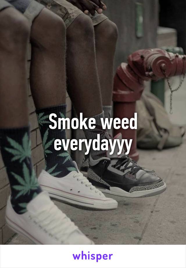 Smoke weed everydayyy