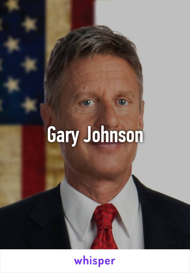 Gary Johnson