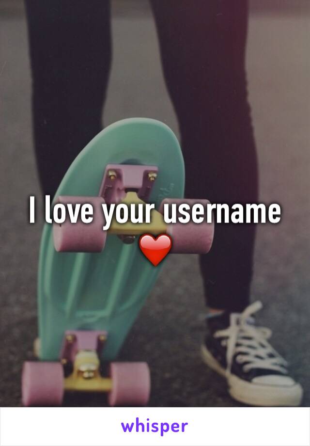 I love your username ❤️