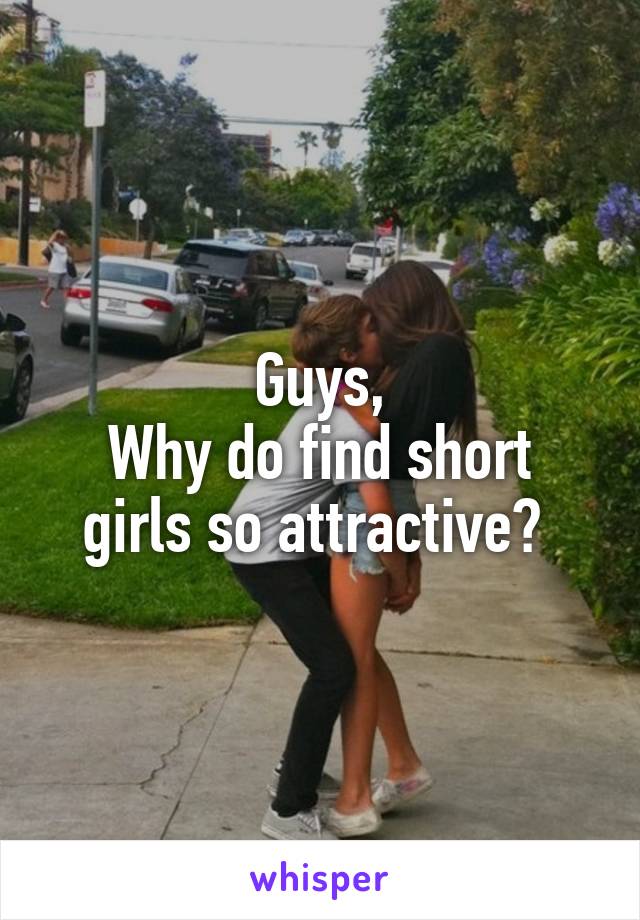 Guys,
Why do find short girls so attractive? 