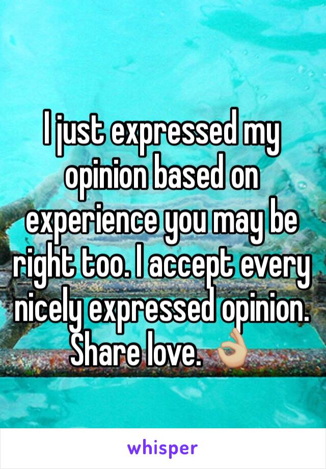 I just expressed my opinion based on experience you may be right too. I accept every nicely expressed opinion. Share love. 👌🏼
