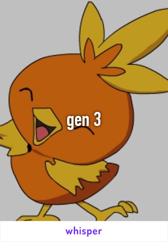 gen 3