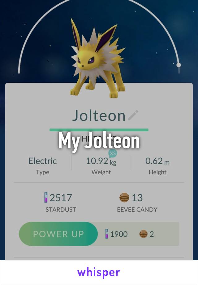 My Jolteon