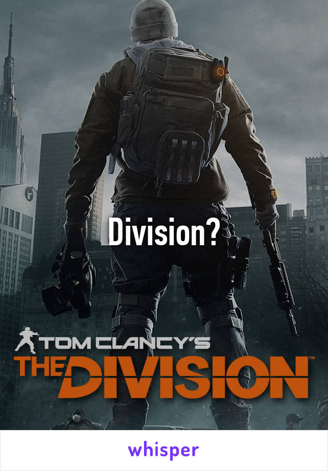 Division?