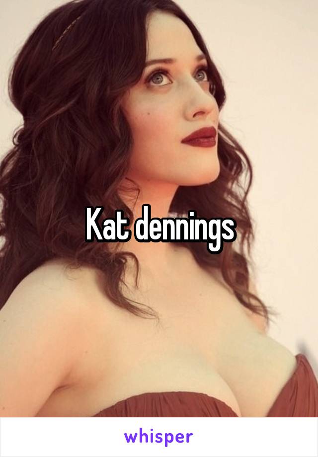 Kat dennings