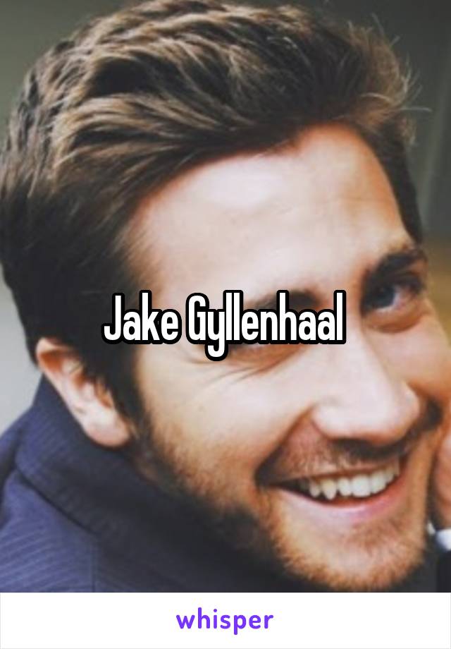 Jake Gyllenhaal 