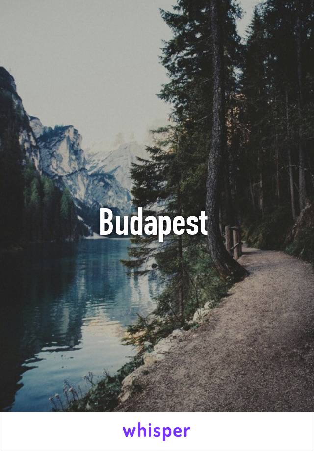 Budapest 