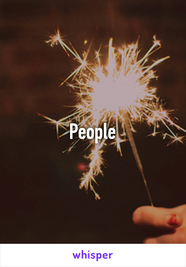 People