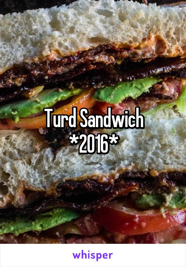 Turd Sandwich
*2016*