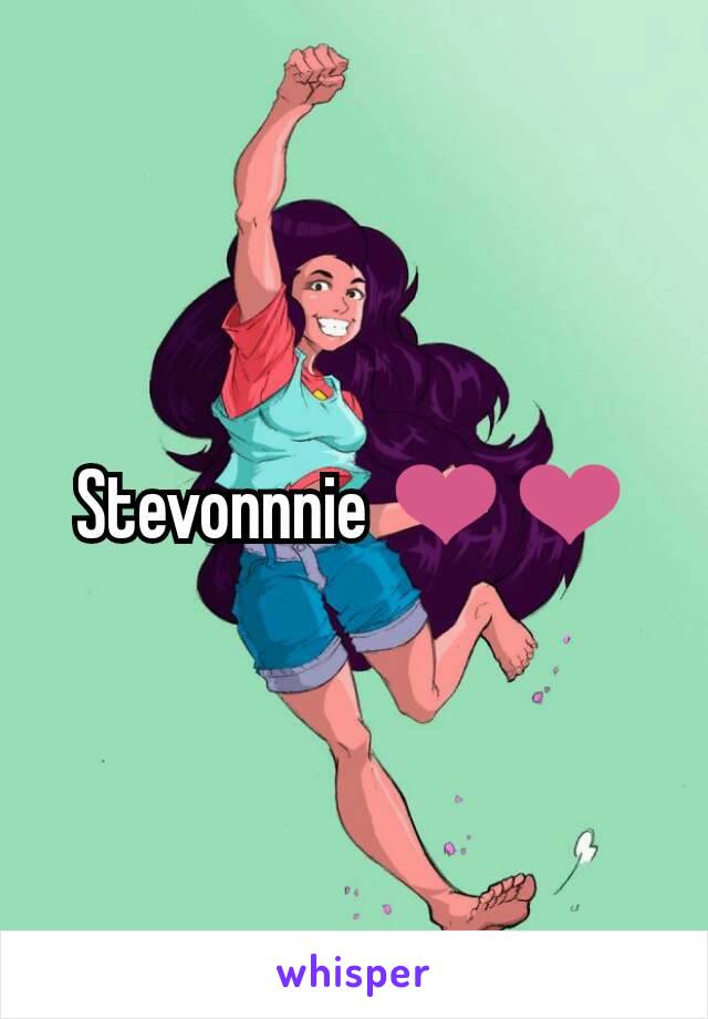 Stevonnnie ❤❤
