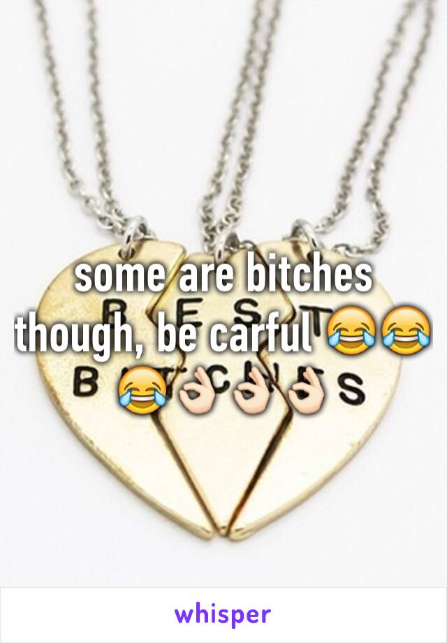 some are bitches though, be carful 😂😂😂👌🏻👌🏻👌🏻