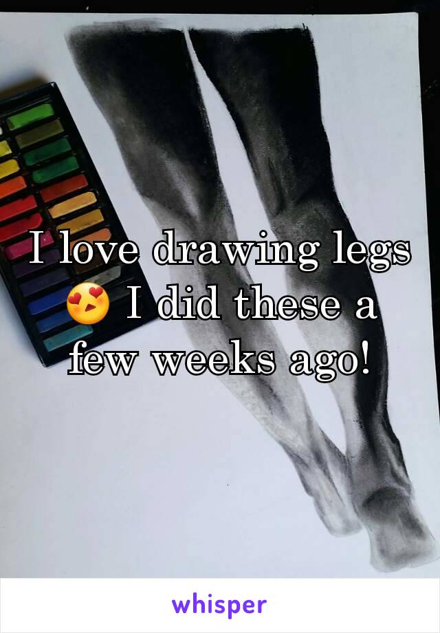 I love drawing legs 😍 I did these a few weeks ago!