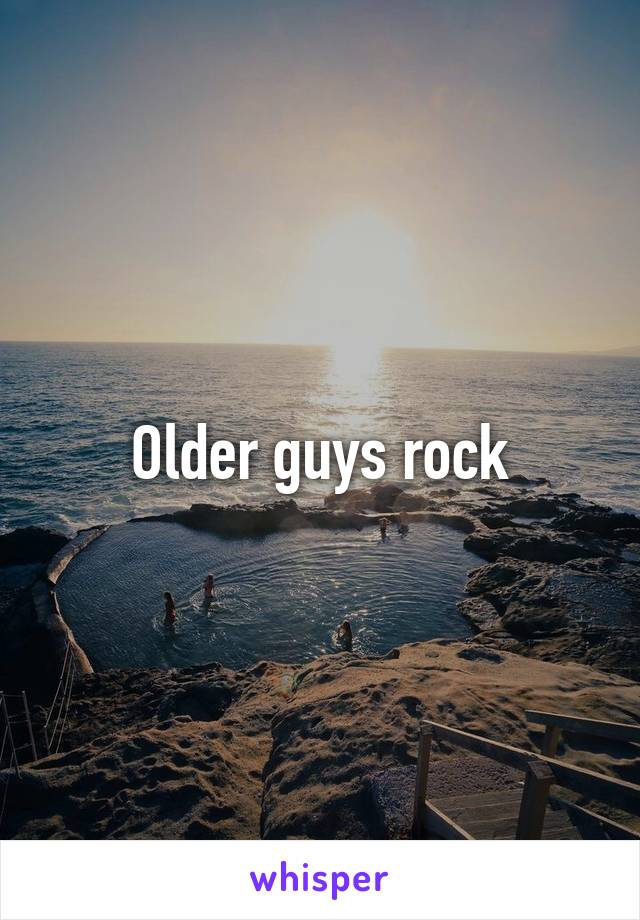 Older guys rock