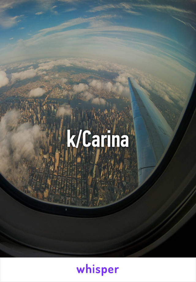 k/Carina