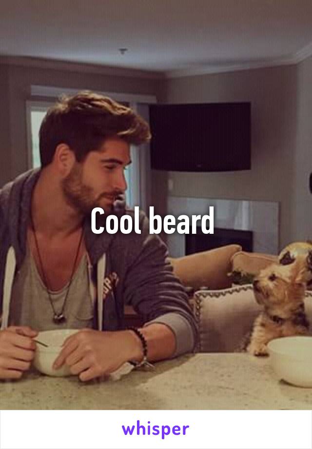 Cool beard 