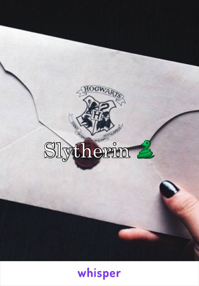 Slytherin 🐍