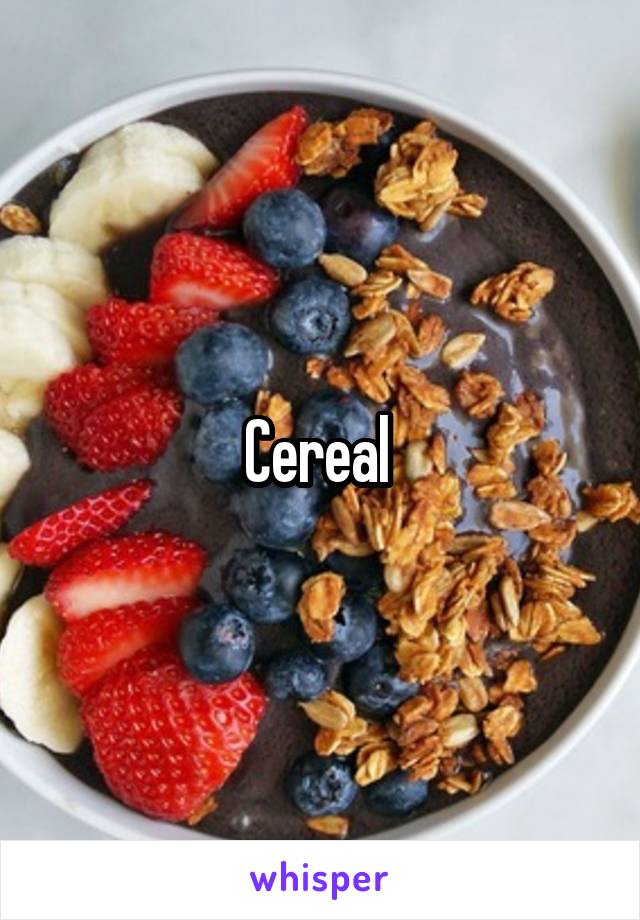 Cereal 