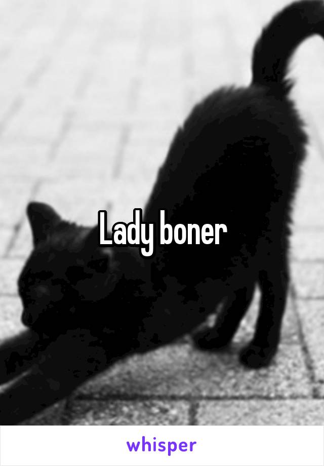 Lady boner