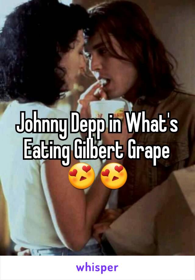 Johnny Depp in What's Eating Gilbert Grape 😍😍