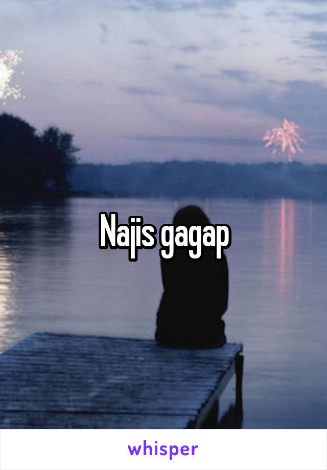 Najis gagap