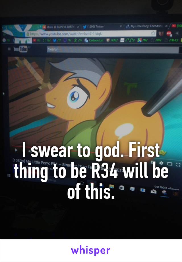 




I swear to god. First thing to be R34 will be of this.
