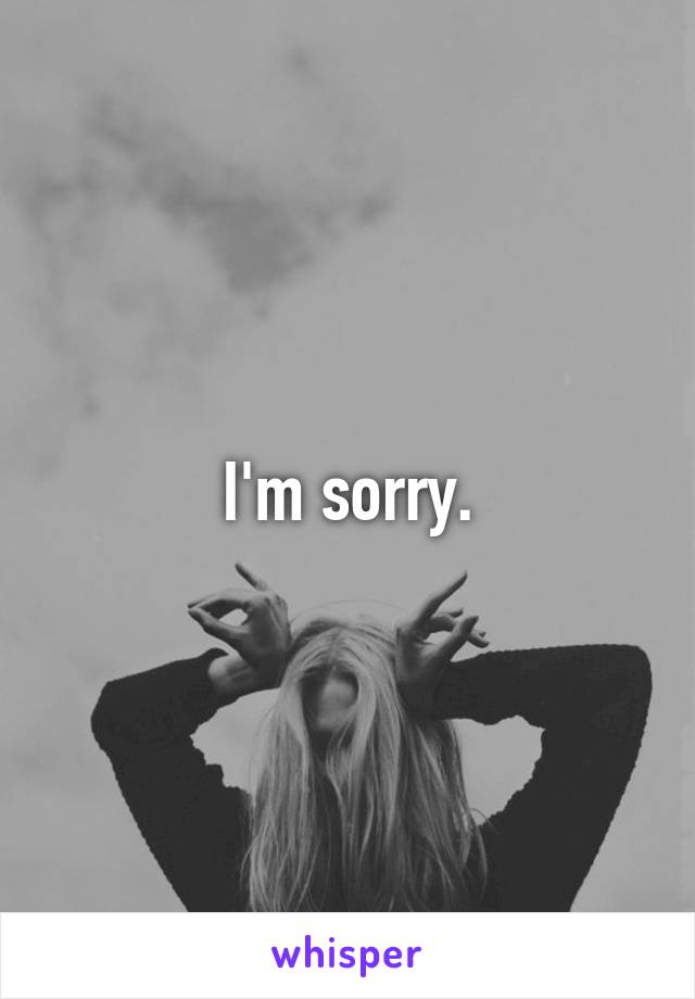 I'm sorry.