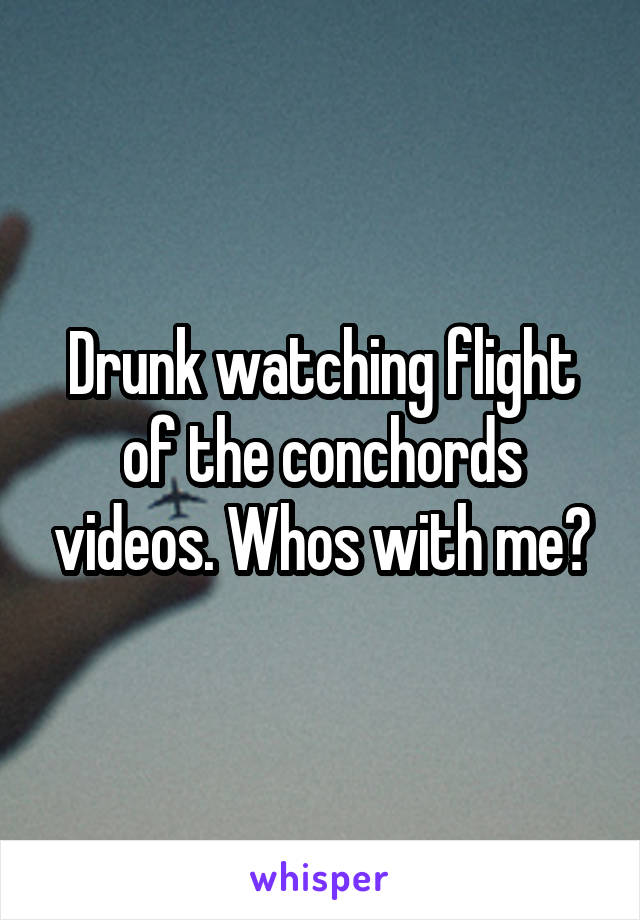 Drunk watching flight of the conchords videos. Whos with me?